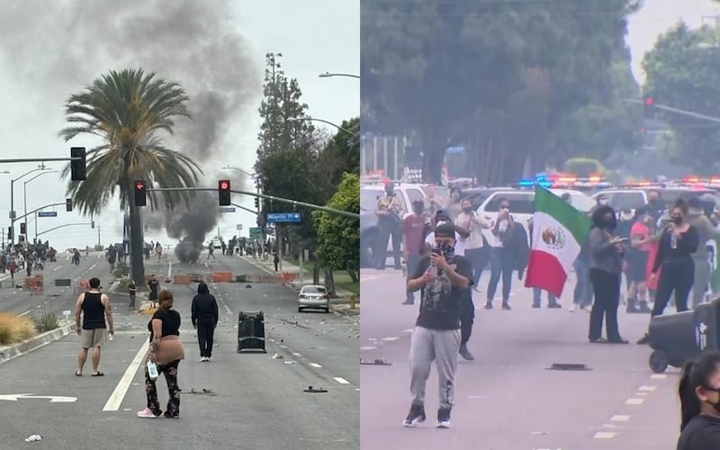 Protestas en Los Ángeles