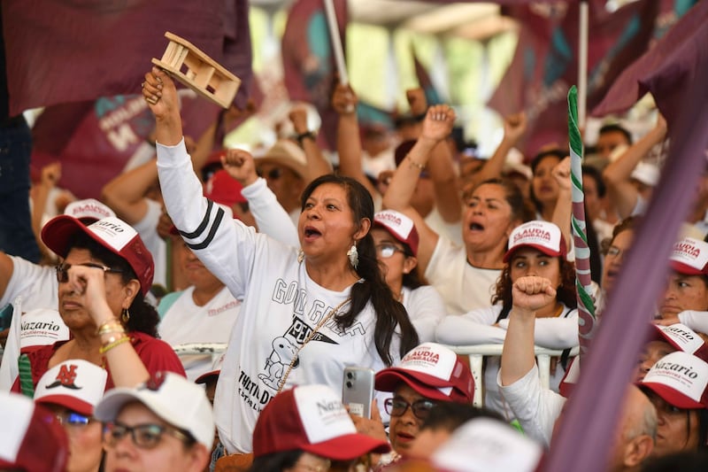 Simpatizantes Morena