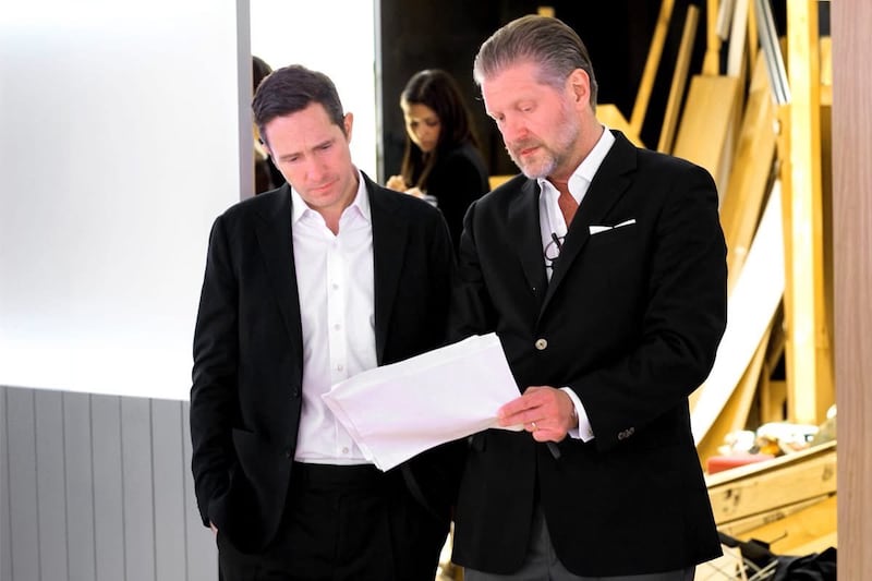 Benjamín Salinas Sada y Luciano Pascoe