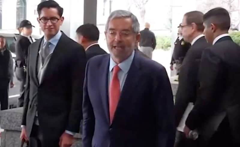 Canciller y comitiva de México concluyen reunión con Marco Rubio Canciller y comitiva de México concluyen reunión con Marco Rubio