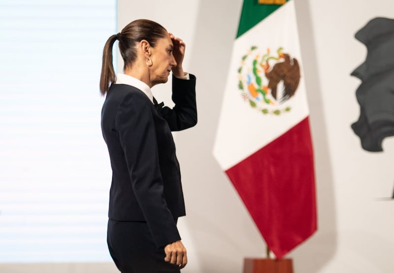 Claudia Sheinbaum, presidenta de México. Sheinbaum