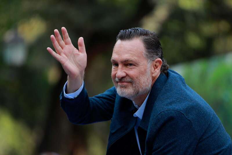 El gobernador pidió a los panistas luchar por Querétaro en las elecciones del 2027 El gobernador de Querétaro, Mauricio Kuri en un evento del PAN