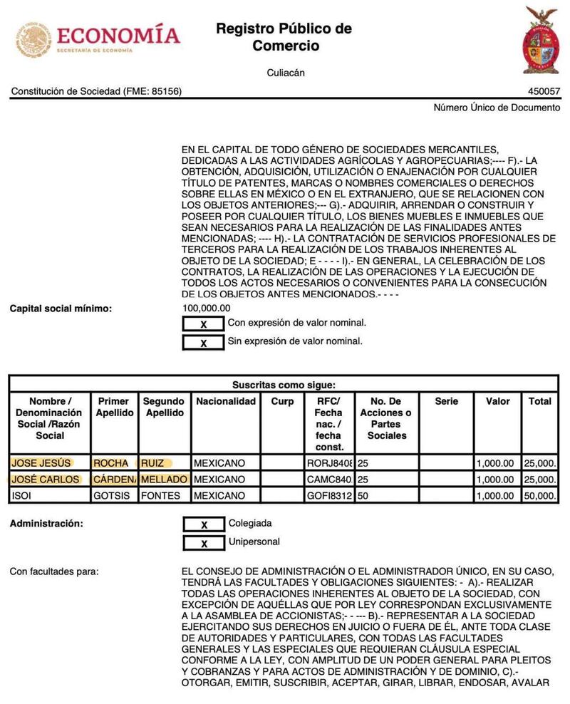 Contratos Hijos Rocha Moya