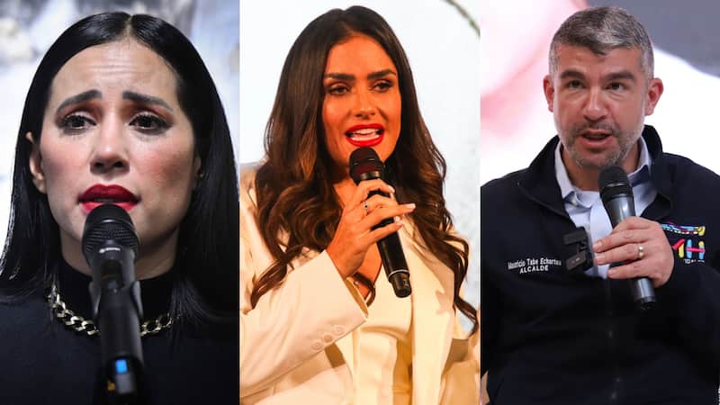 Tres personajes se perfilan para luchar por la CDMX. Sandra Cuevas, Alessandra Rojo de la Vega y Mauricio Tabe