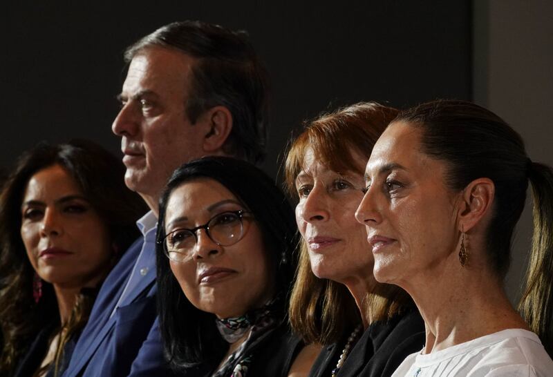 Tatiana Clouthier y Sheinbaum