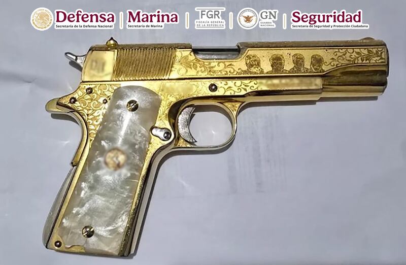 Armas de Fuego Aseguradas