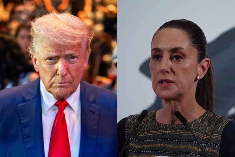 Donald Trump y Claudia Sheinbaum, presidentes de EUA y México respectivamente Donald Trump y Claudia Sheinbaum, presidentes de EUA y México respectivamente