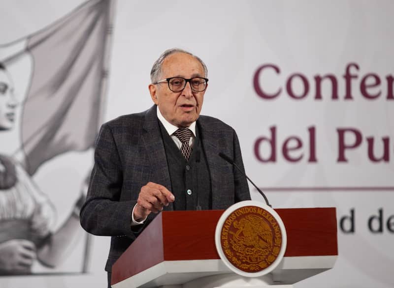CIUDAD DE MÉXICO, 04NOVIEMBRE2025.-
David Kershenobich Stalnikowitz, secretario de Salud durante conferencia matutina en Palacio Nacional.
FOTO: ANDREA MURCIA /CUARTOSCURO.COM Imagen de David Kershenobich