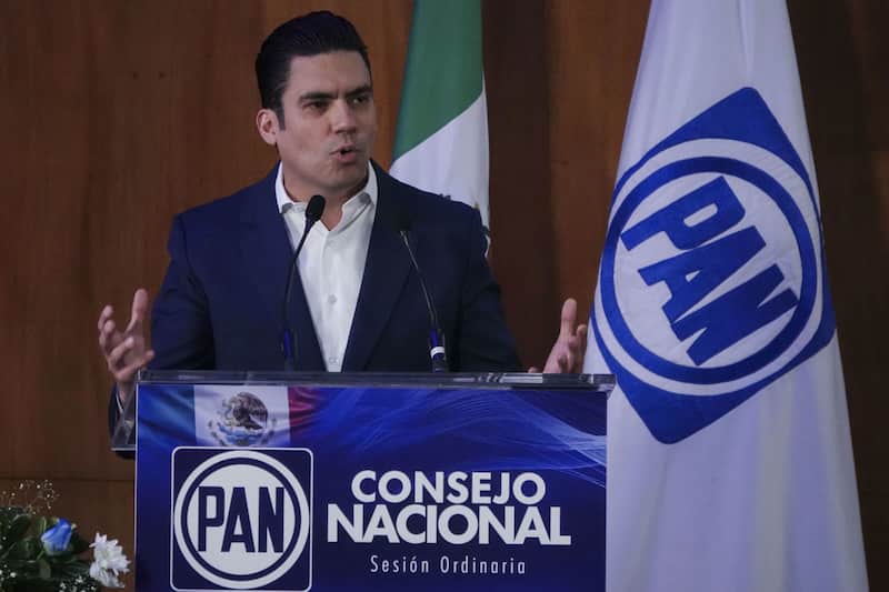 Jorge Romero, presidente nacional del Partido Acción Nacional (PAN), encabezó la sesión ordinaria del Consejo Nacional del partido en la sede central. Jorge Romero, presidente nacional del Partido Acción Nacional (PAN), encabezó la sesión ordinaria del Consejo Nacional del partido en la sede central.