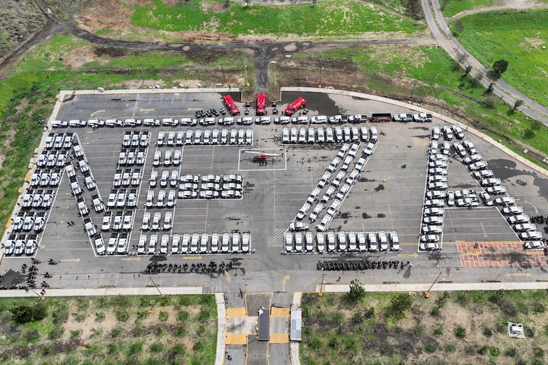 Entrega de patrullas Edomex