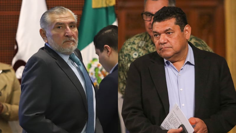 Adán Augusto y Javier May