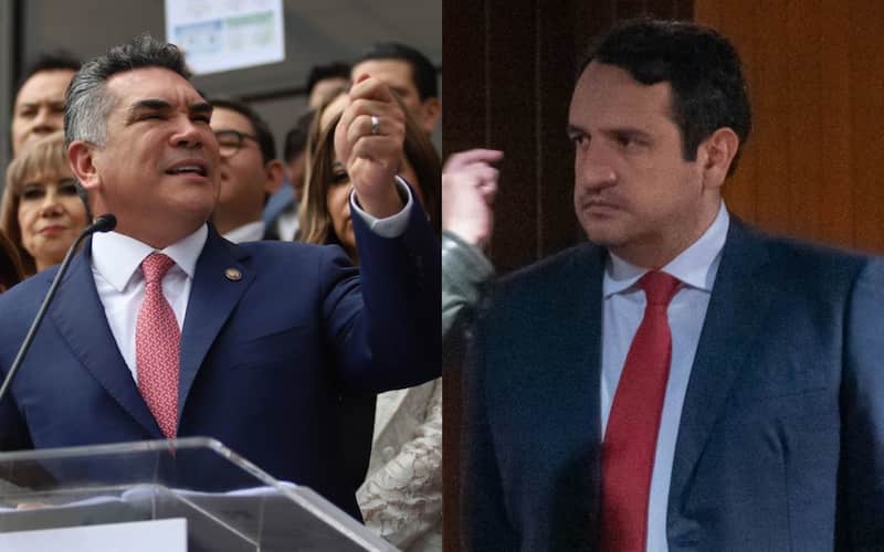 El dirigente del PRI sigue con sus ataques en contra del hijo de AMLO El dirigente del PRI, Alito Moreno y el secretario de Organización de Morena, Andy López Beltrán