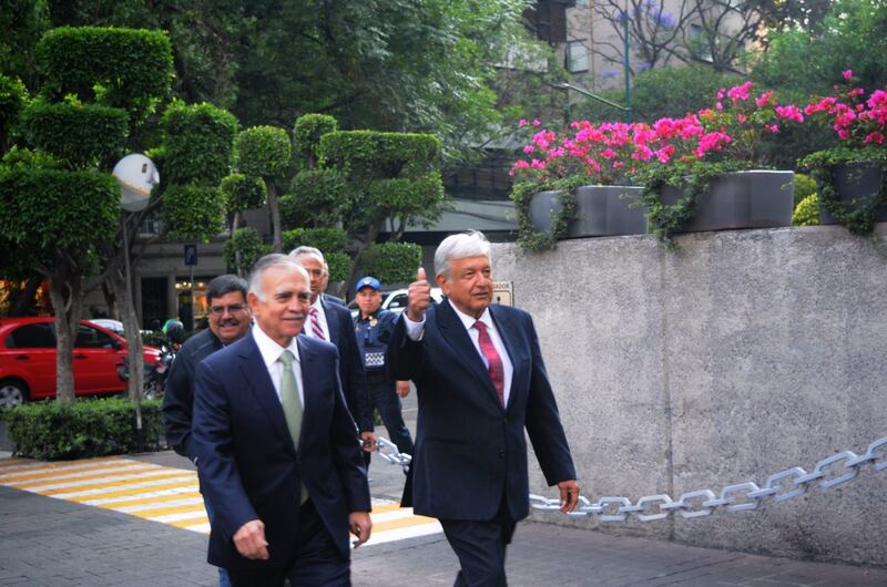 Alfonso Romo y AMLO