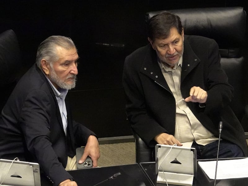 Adán Augusto López y Gerardo Fernández Noroña