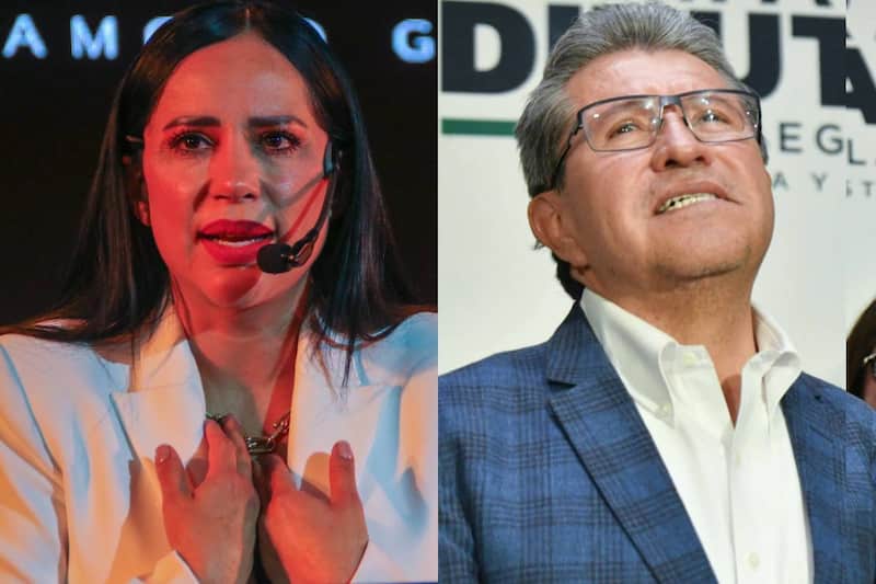 Sandra Cuevas, alcaldesa de Cuauhtémoc, y Ricardo Monreal, líder de Morena en San Lázaro. Sandra Cuevas, alcaldesa de Cuauhtémoc, y Ricardo Monreal, líder de Morena en San Lázaro.
