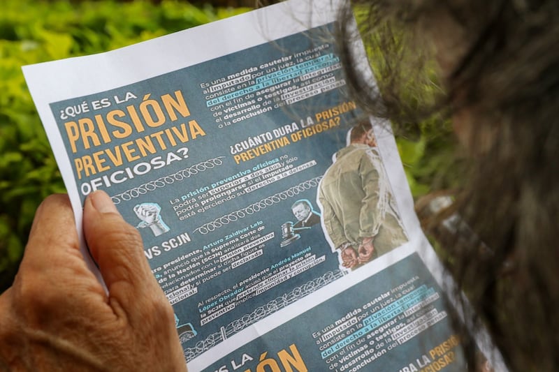 Prisión preventiva oficiosa