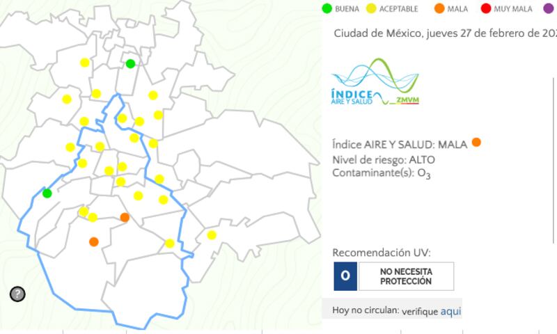 Calidad del aire en la CDMX cdmx-calidad-aire