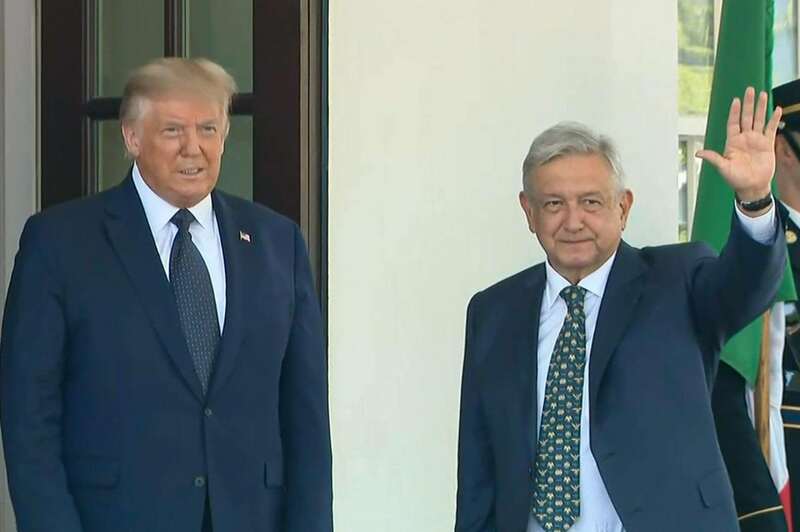El tabasqueño tuvo buenas relaciones con el republicano. López Obrador realizó una visita oficial a la Casa Blanca para dialogar con Trump sobre asuntos de interés binacional.