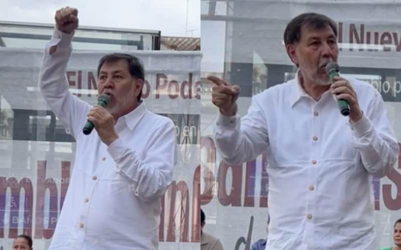 El senador morenista aseguró que el caso Teuchitlán lo han usado para golpear a Sheinbaum El senador de Morena, Gerardo Fernández Noroña en una asamblea informativa en Jalisco