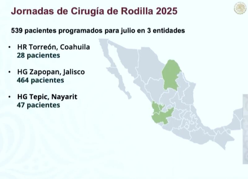 cirugías de rodilla