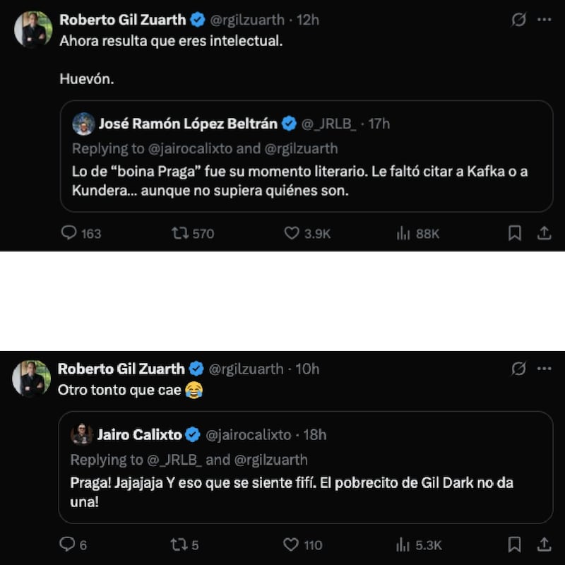 Gil Zuarth vs JR Beltrán