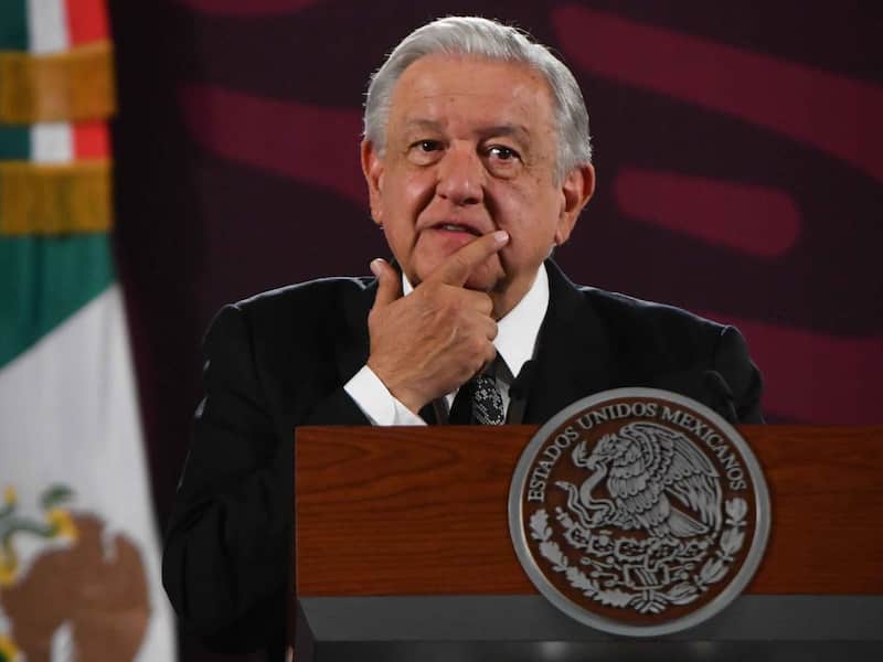 Andrés Manuel López Obrador, presidente de México, durante su intervención en la conferencia matutina realizada en Palacio Nacional en junio de 2024 Andrés Manuel López Obrador, presidente de México, durante su intervención en la conferencia matutina realizada en Palacio Nacional en junio de 2024