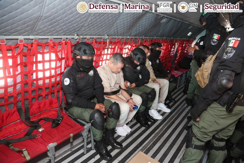 Traslado presos Gabinete de Seguridad
