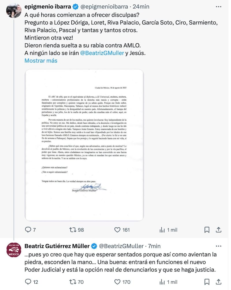 Respuesta Beatriz Gutiérrez