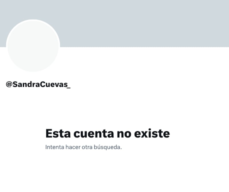 sandra cuevas borra redes