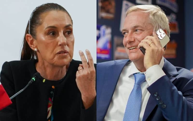 La presidenta felicitó al derechista La presidenta de México, Claudia Sheinbaum, y el presidente electo de Chile, José Antonio Kast