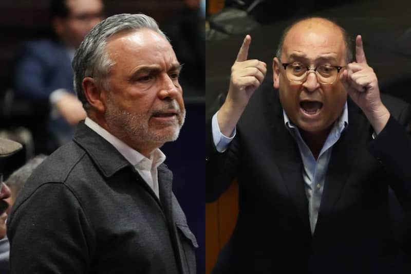 Alfonso Ramírez Cuéllar, diputado de Morena, y Rubén Moreira, del PRI Alfonso Ramírez Cuéllar, diputado de Morena, y Rubén Moreira, del PRI, discuten en la Comisión Permanente.