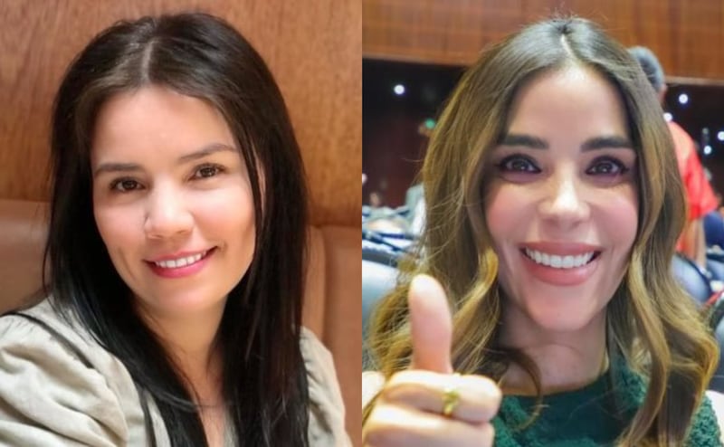 Karla Estrella y Diana Karina Barreras