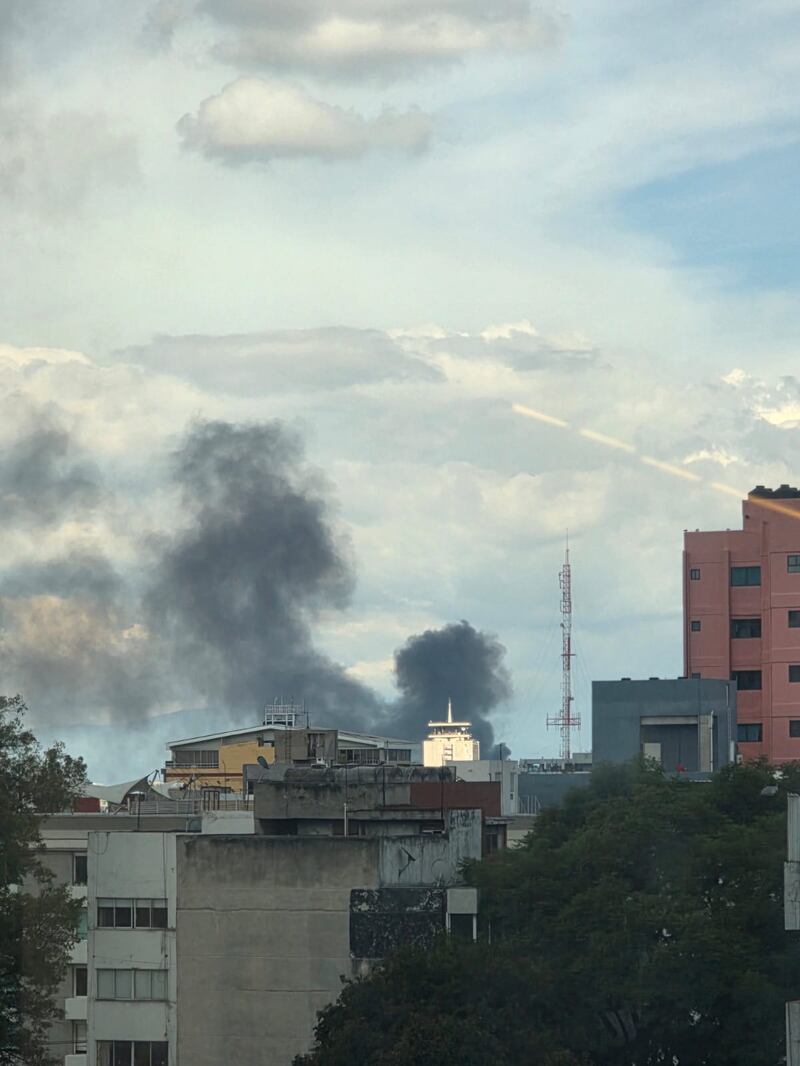 Incendio en Iztacalco