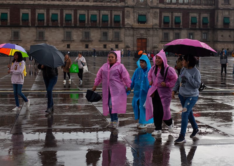 Lluvias en la CDMX