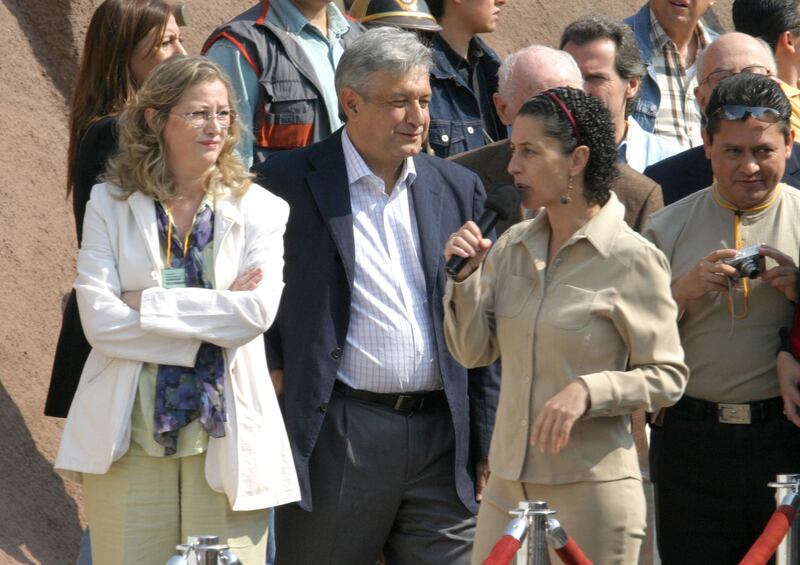 Laura Itzel, AMLO y Sheinbaum
