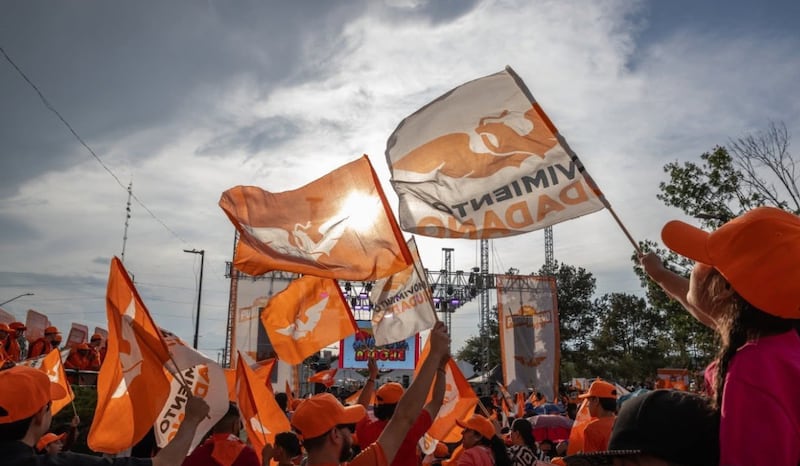 Simpatizantes de Movimiento Ciudadano