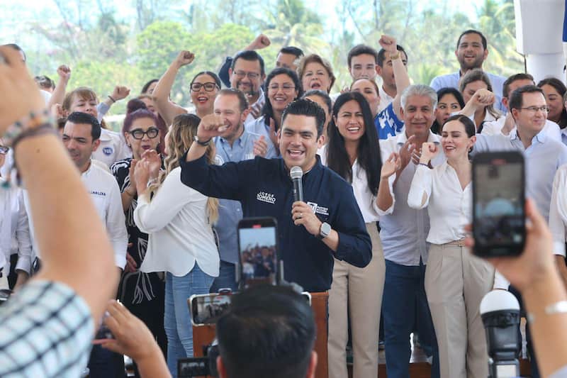 Jorge Romero y Ricardo Anaya en Veracruz Jorge Romero y Ricardo Anaya