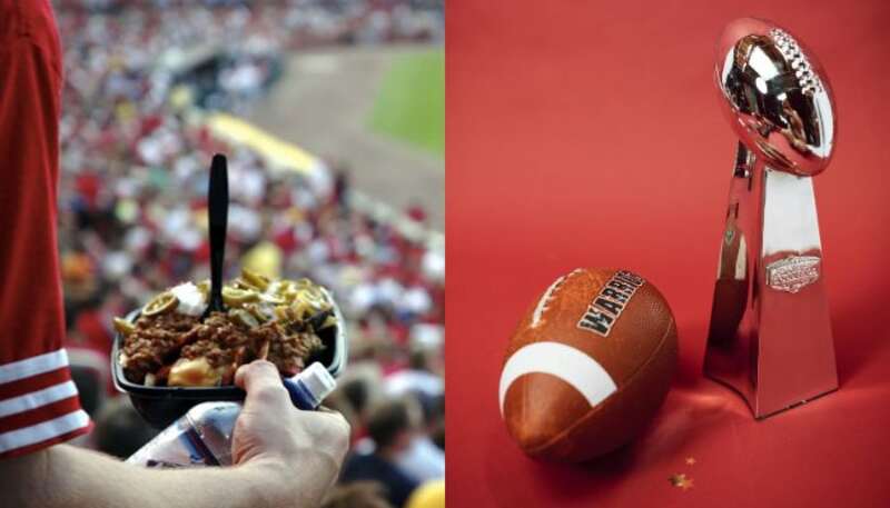 Esto cuesta la comida y bebida en el Super Bowl. Esto cuesta la comida y bebida en el Super Bowl.