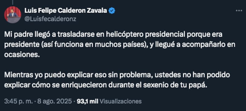 Pleito hijo de Calderón contra hijo de AMLO Pleito hijo de Calderón contra hijo de AMLO