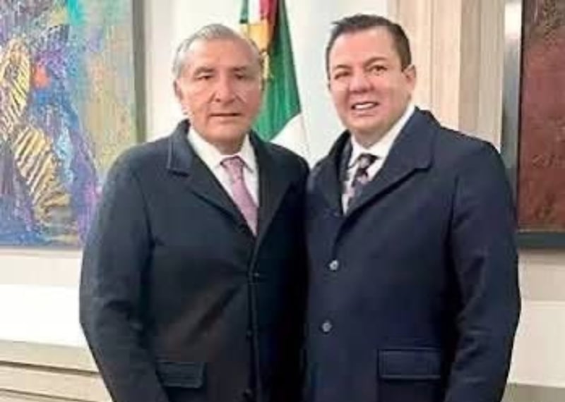 Adán Augusto y Fernando Padilla