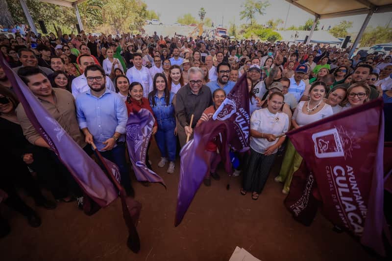 Rubén Rocha, gobernador de Sinaloa, anuncia construcción de planta potabilizadora. Rubén Rocha, gobernador de Sinaloa, anuncia construcción de planta potabilizadora.