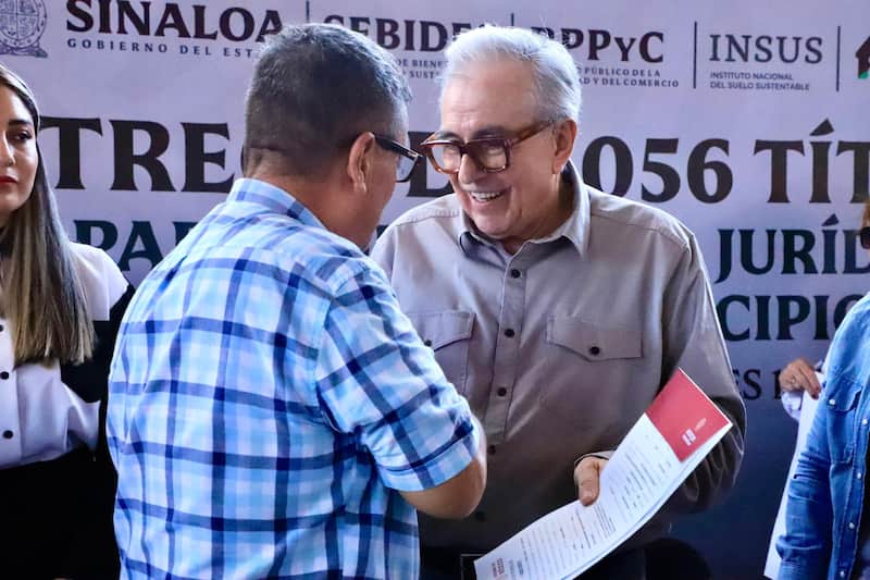 Rubén Rocha Moya entrega avances de la Mesa de Certeza Jurídica en Sinaloa Rubén Rocha Moya entrega avances de la Mesa de Certeza Jurídica en Sinaloa