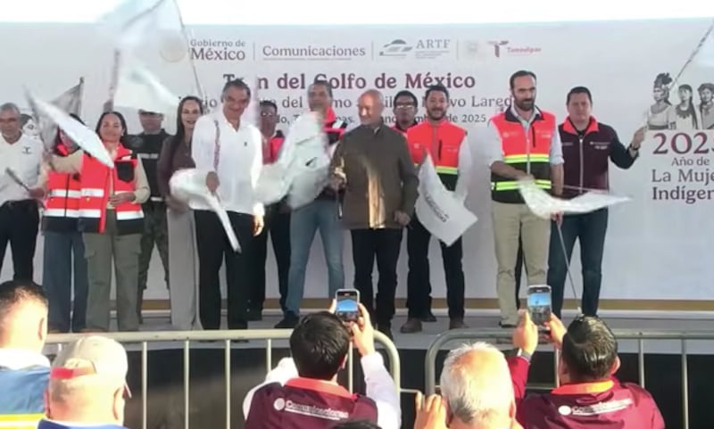Arranque obras Tren del Golfo