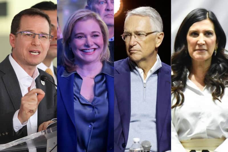 Anaya, Maru Campos, Ricardo Salinas y Kenia López Anaya, Maru Campos, Ricardo Salinas y Kenia López, rumbo a las elecciones 2030.