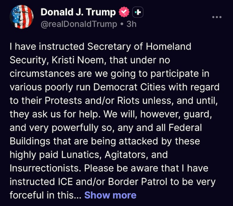 Trump ordena retirar agentes federales de protestas en Minneapolis