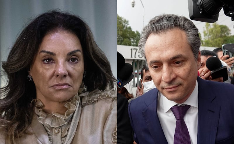 Lourdes Mendoza y Emilio Lozoya