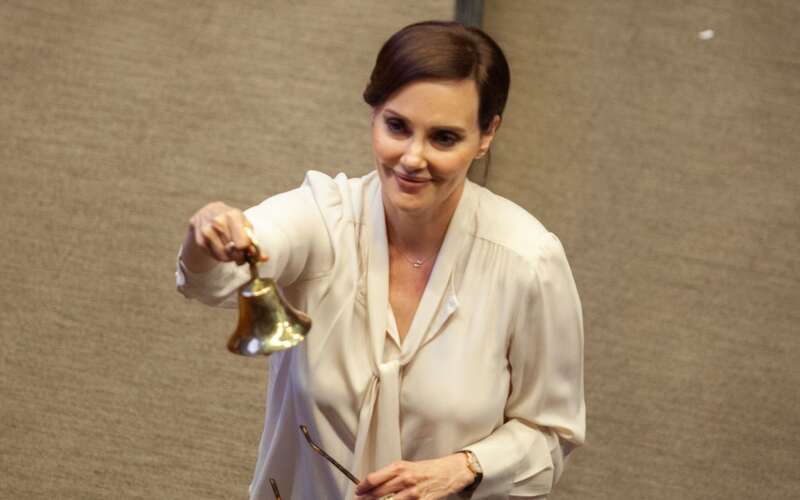 La senadora del PAN, Lilly Téllez La panista ha insistido en implementar medidas más severas contra narcotraficantes