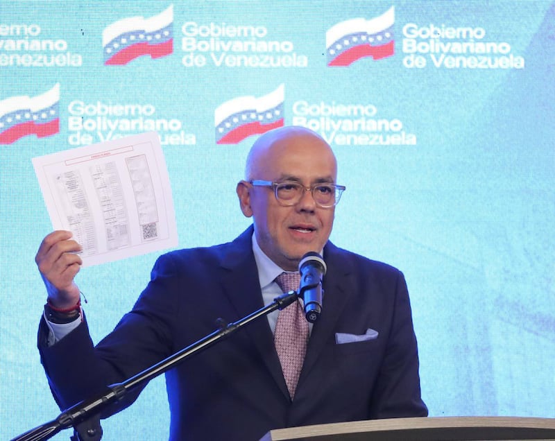 Jorge Rodríguez, presidente de la Asamblea Nacional de Venezuela Jorge Rodríguez