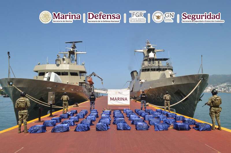 Aseguran cocaína en Guerrero Aseguran cocaína en Guerrero