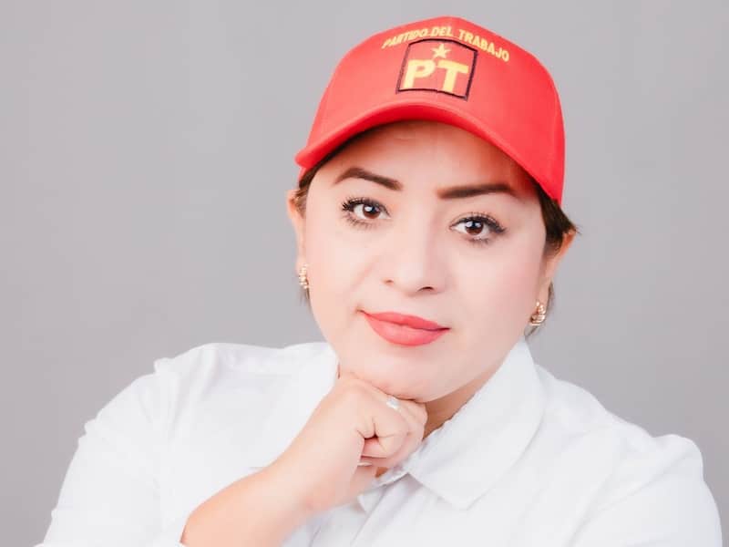 Guadalupe Groth, candidata del PT a la presidencia municipal de Ixtaczoquitlán, Veracruz. Guadalupe Groth Cortés, candidata del PT a la presidencia municipal de Ixtaczoquitlán, Veracruz.